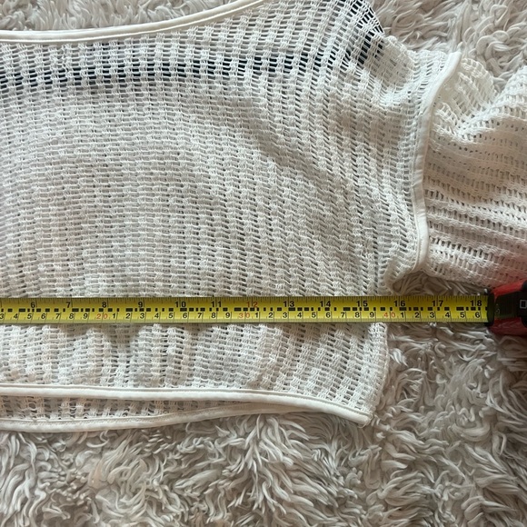 Princess Polly Cropped White Long Sleeve - Picture 2 of 6